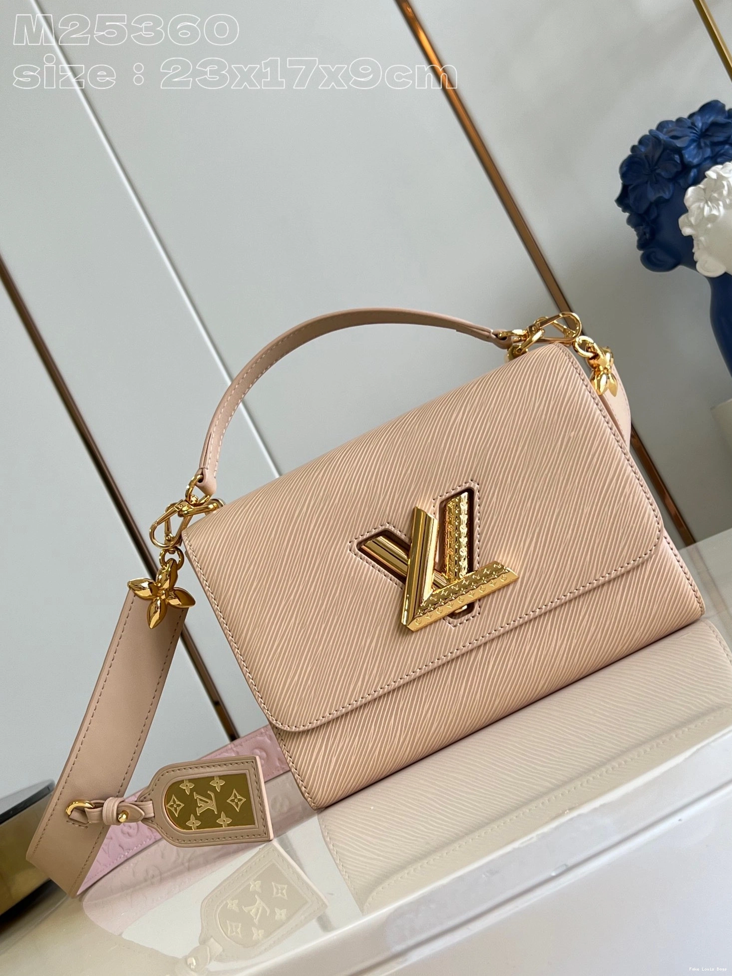 Repzbay VUITTON TWIST MM-23*17*9.5CM LOUIS 0809